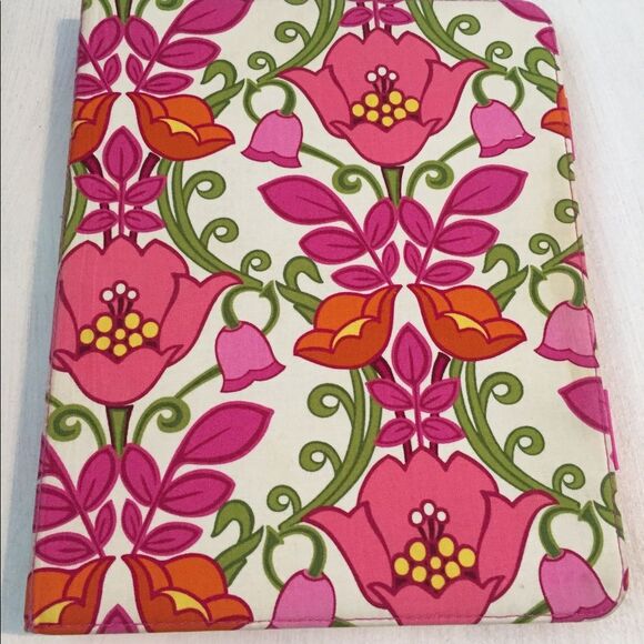 Vera Bradley Lilli Bell Tablet Cover Pink Floral - Picture 3 of 10